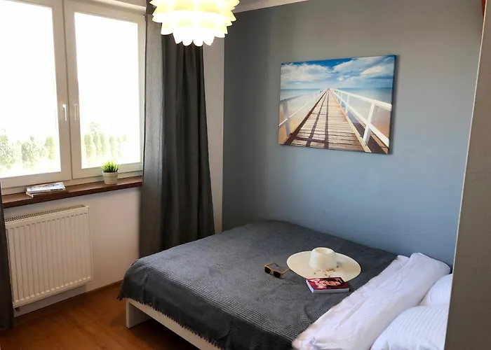 Rum i privatbostad Gabriela Goscinne Z Basenem Łeba